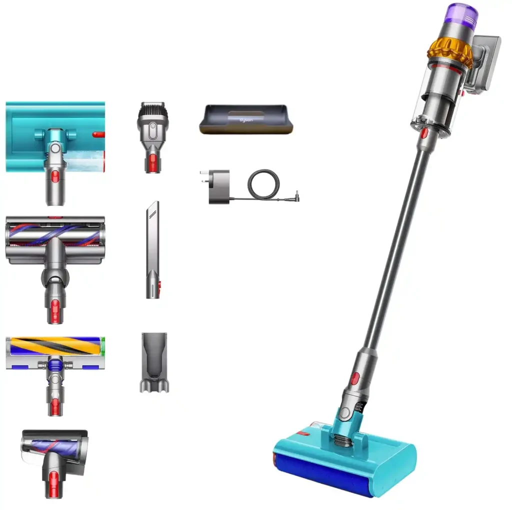 Dyson V15s Detect Submarine dammsugare och golvtvätt